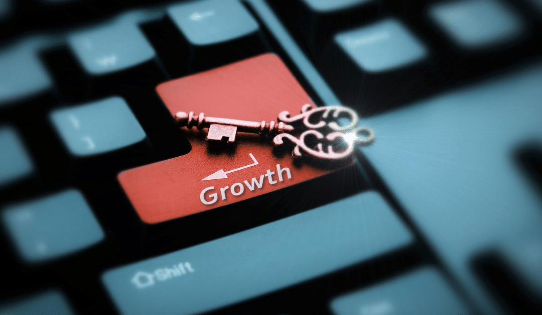 Illustratives Bild für den Blogartikel: B2B Marketing muss heutzutage auf Growth - Wachstum - ausgerichtet sein. Dafür bedarf es genauer Kennzahlen.