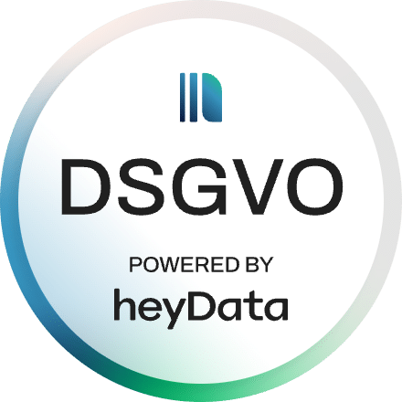 heyData DSGVO-Siegel